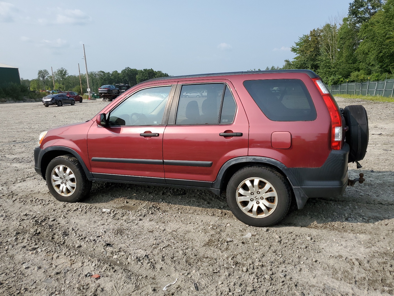 JHLRD78855C056488 2005 Honda Cr-V Ex