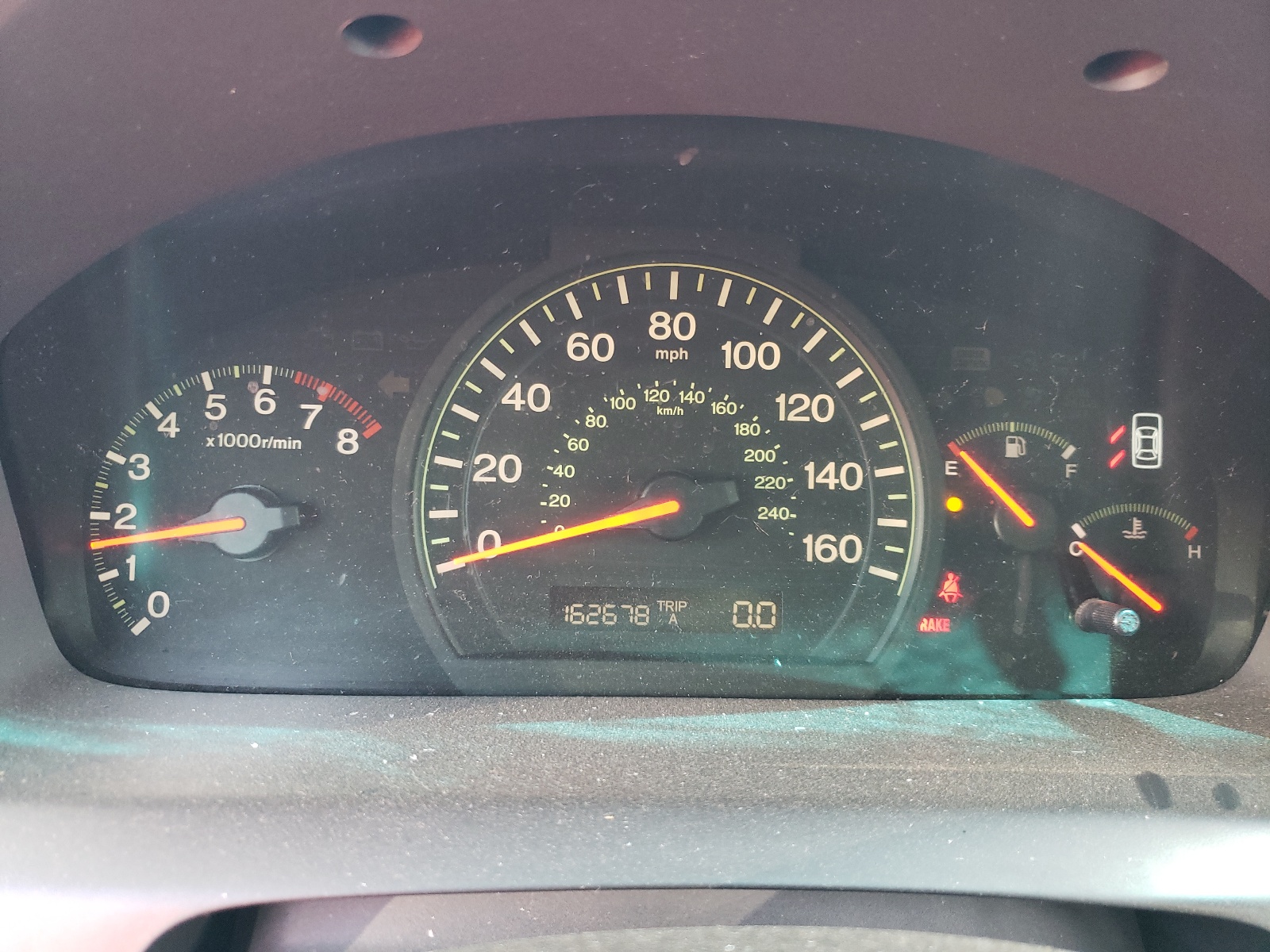 1HGCM55834A127596 2004 Honda Accord Ex