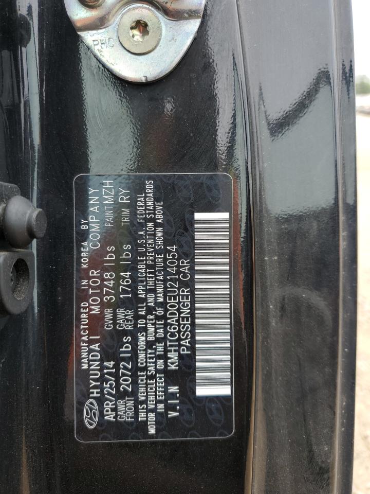 2014 Hyundai Veloster VIN: KMHTC6AD0EU214054 Lot: 66859314