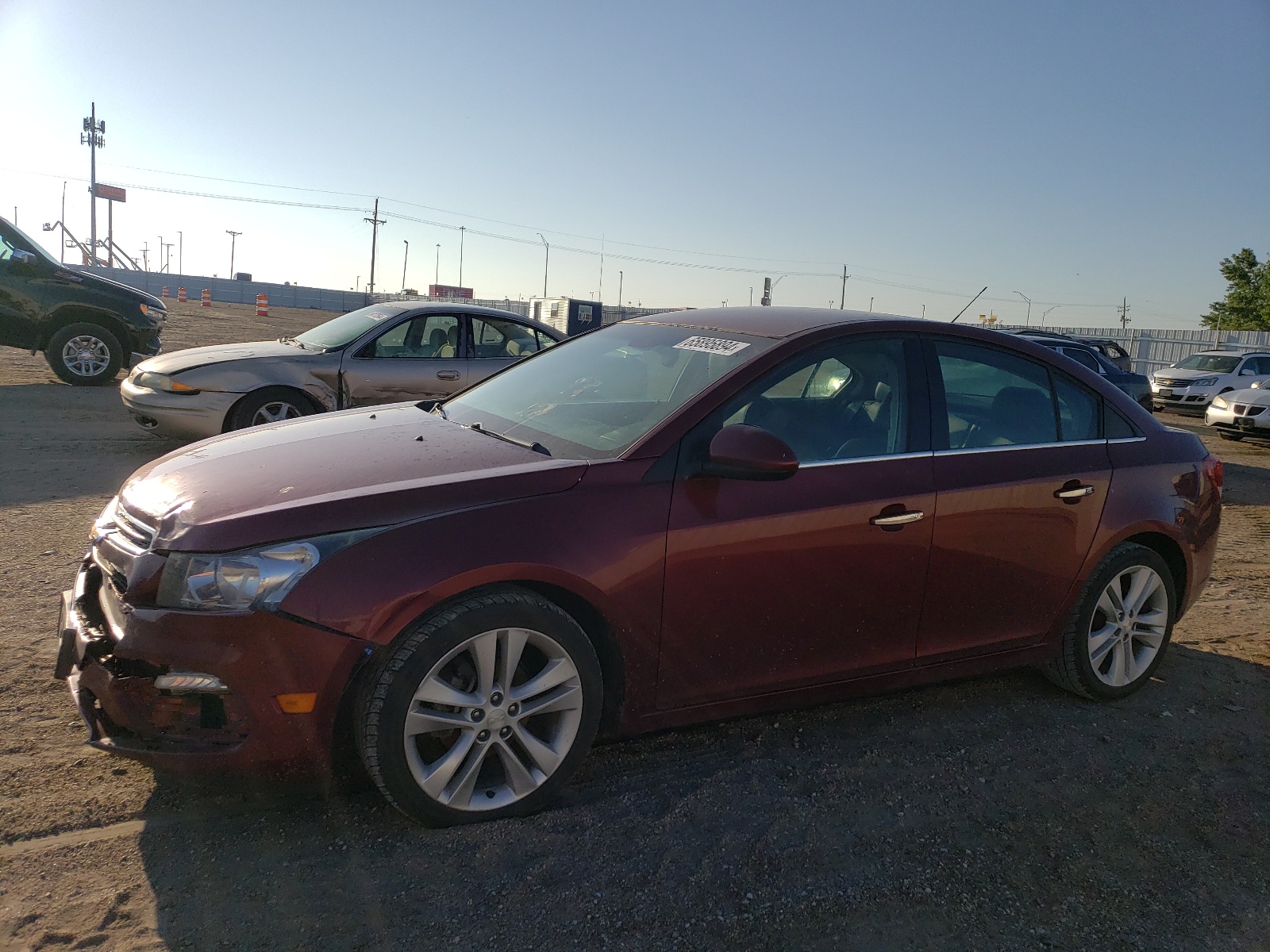 2015 Chevrolet Cruze Ltz vin: 1G1PG5SBXF7169392