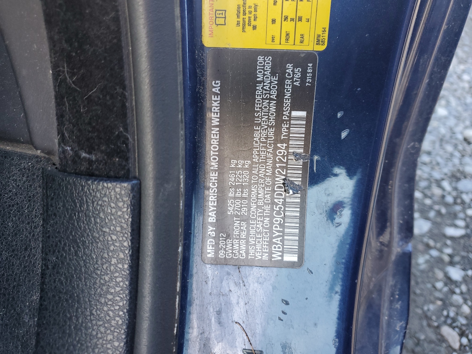 WBAYP9C54DDW21294 2013 BMW 650 I