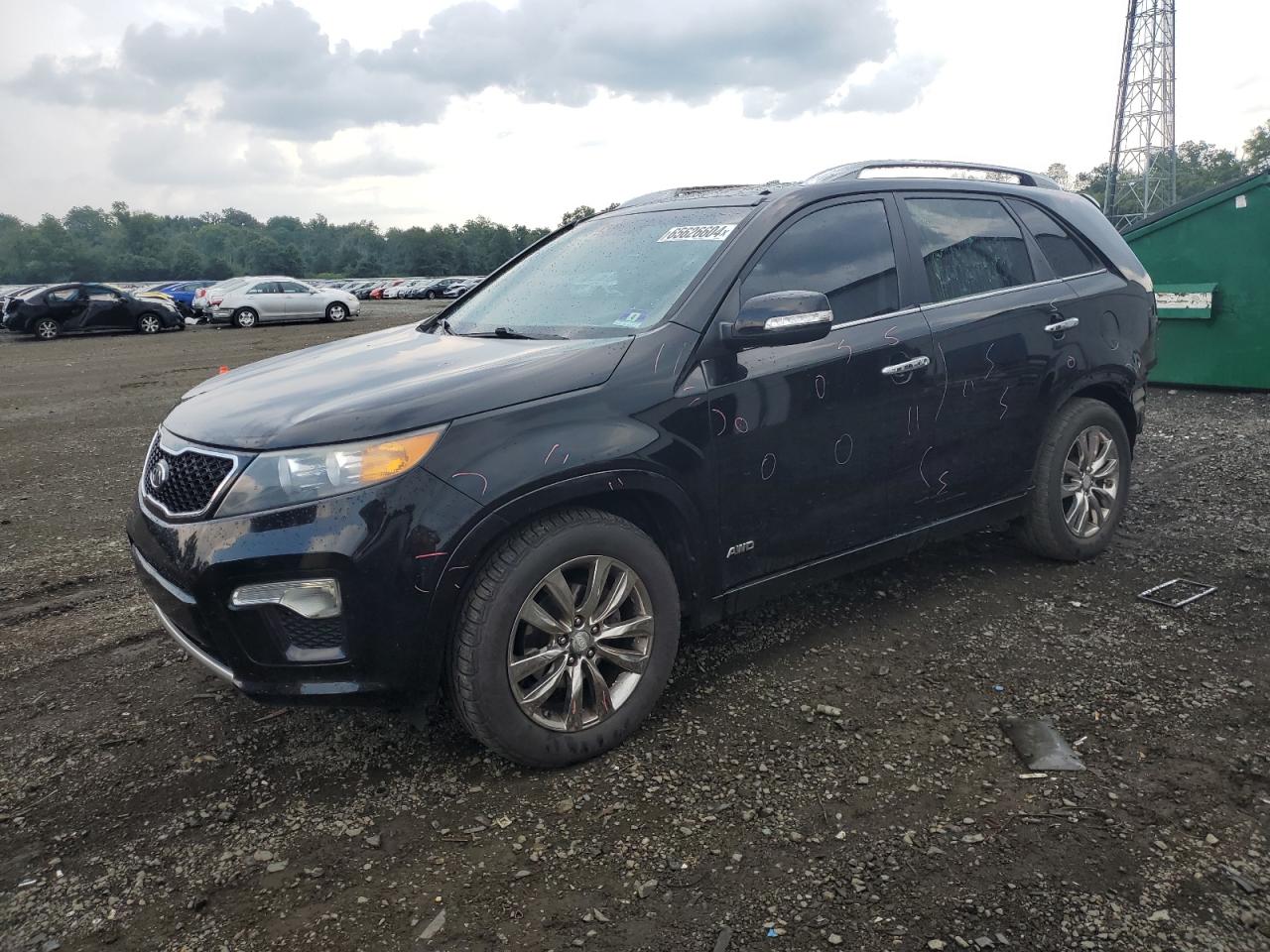 2012 Kia Sorento Sx VIN: 5XYKWDA2XCG306782 Lot: 65626604