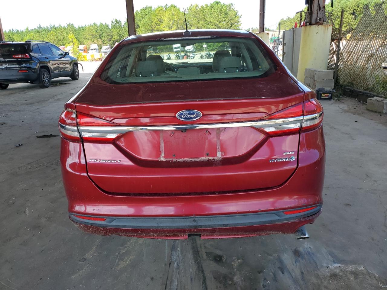 VIN 3FA6P0LU6JR162632 2018 FORD FUSION no.6