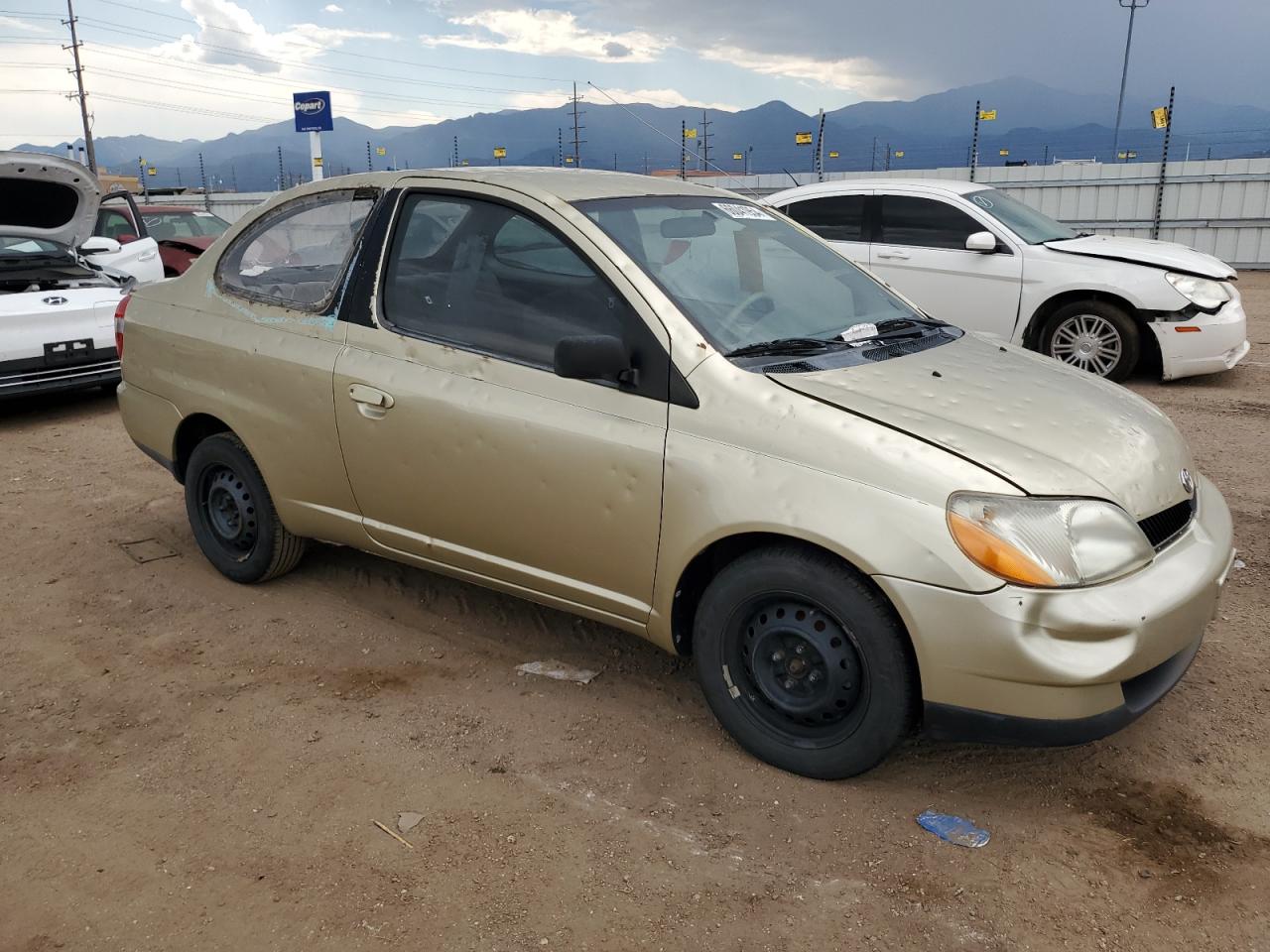 2001 Toyota Echo VIN: JTDAT123910157469 Lot: 66041954
