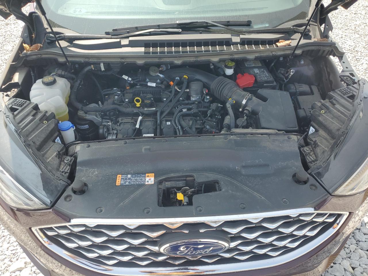 2021 Ford Edge Titanium VIN: 2FMPK4K92MBA17815 Lot: 68058004