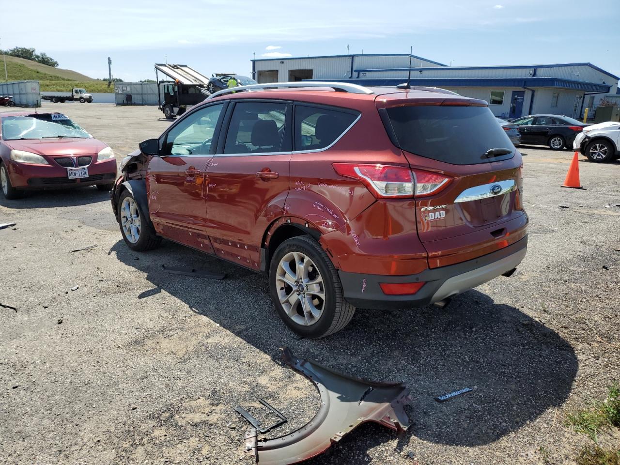 2015 Ford Escape Titanium VIN: 1FMCU0J94FUC21788 Lot: 67960654