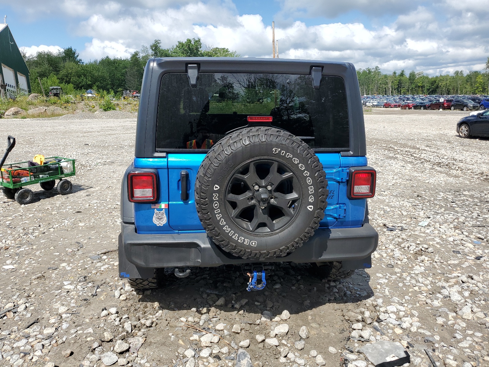 1C4GJXAG8MW797682 2021 Jeep Wrangler Sport