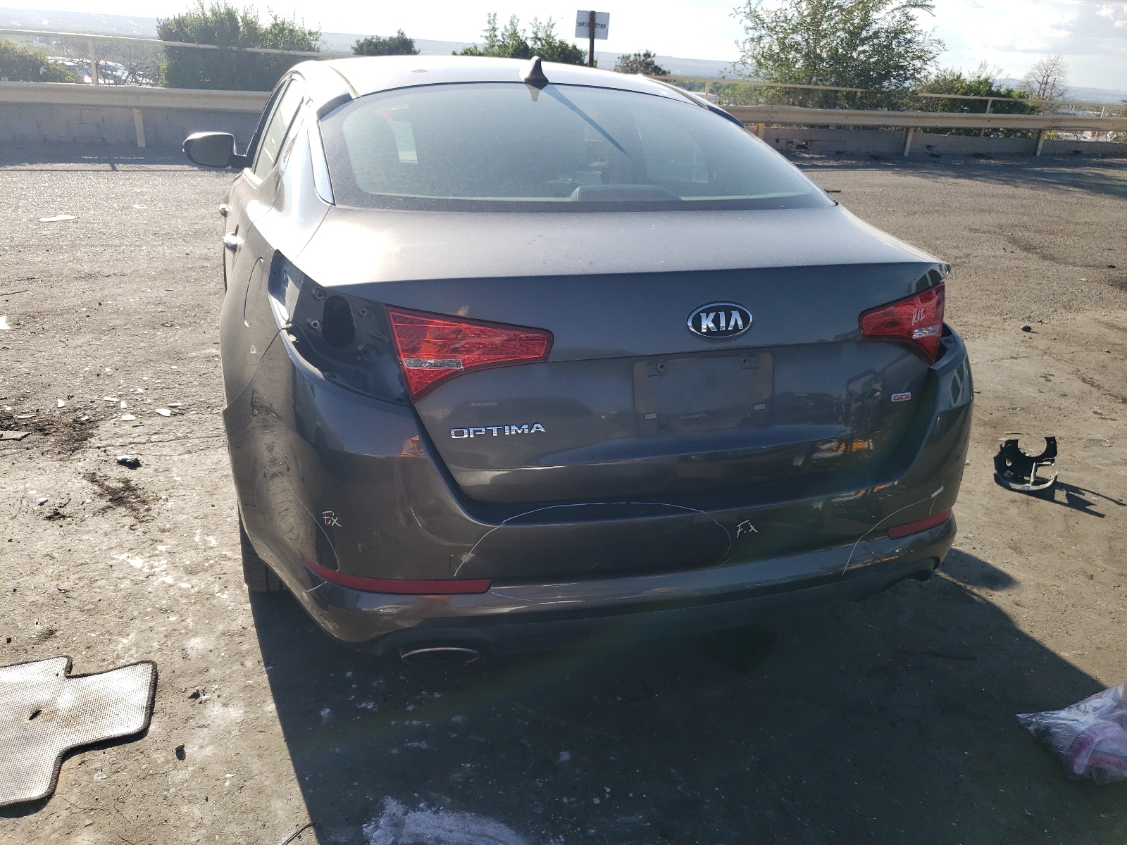 5XXGM4A7XDG101671 2013 Kia Optima Lx