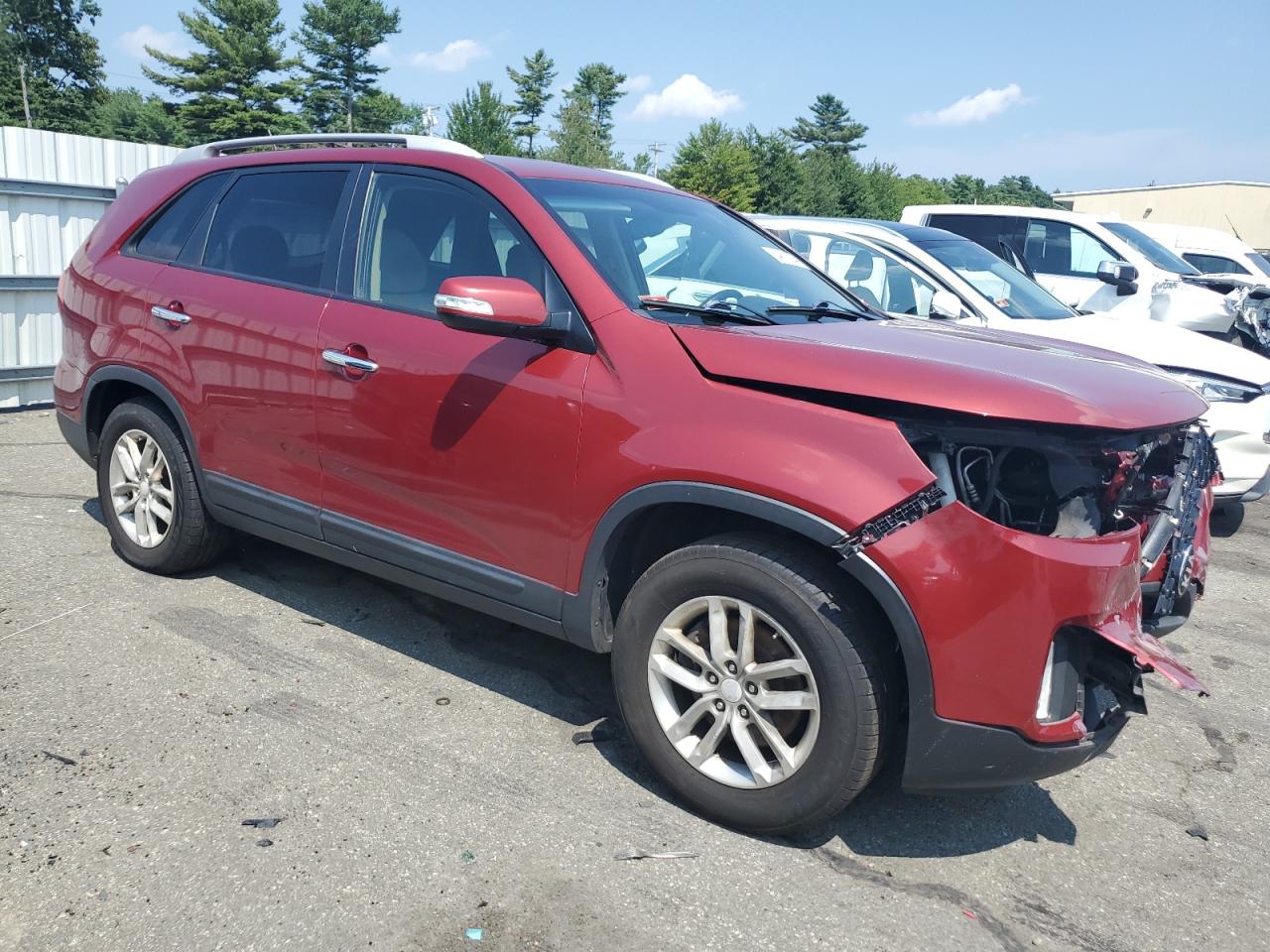 VIN 5XYKT3A64EG478038 2014 KIA SORENTO no.4