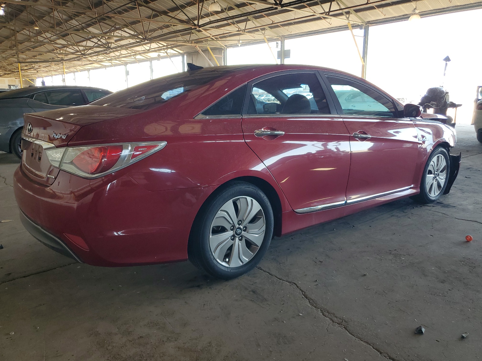 KMHEC4A44FA136443 2015 Hyundai Sonata Hybrid