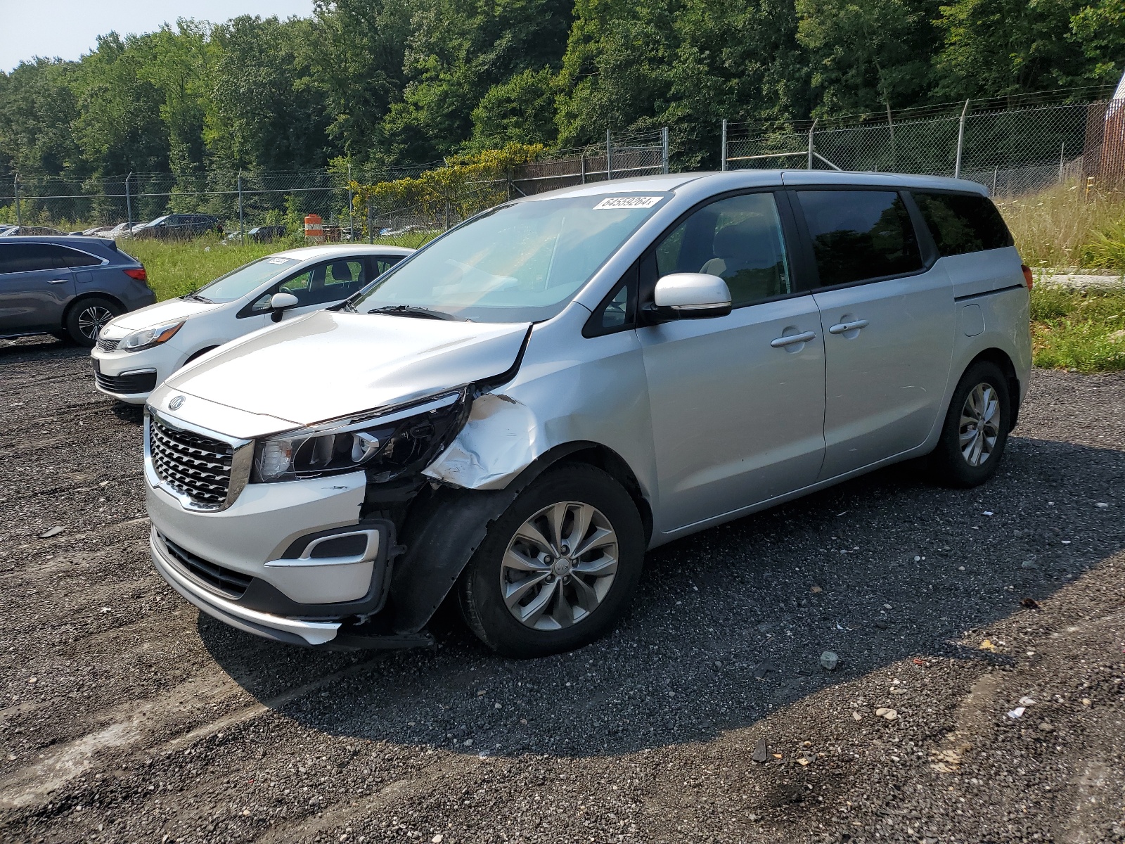 2019 Kia Sedona Lx vin: KNDMB5C11K6566570