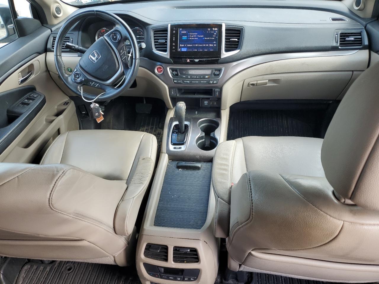 2017 Honda Pilot Exl VIN: 5FNYF6H54HB027932 Lot: 66571134