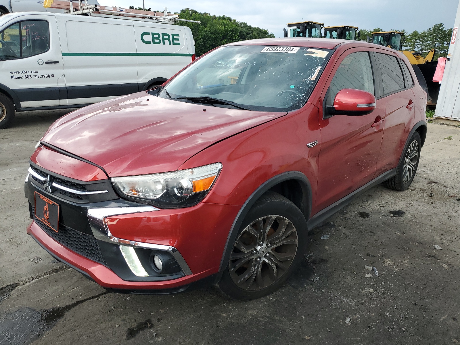 2018 Mitsubishi Outlander Sport Es vin: JA4AR3AWXJU001546