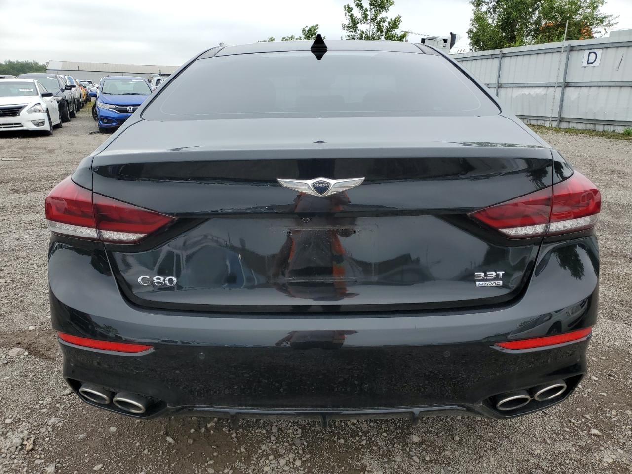 2018 Genesis G80 Sport VIN: KMHGN4JB5JU228640 Lot: 63363474