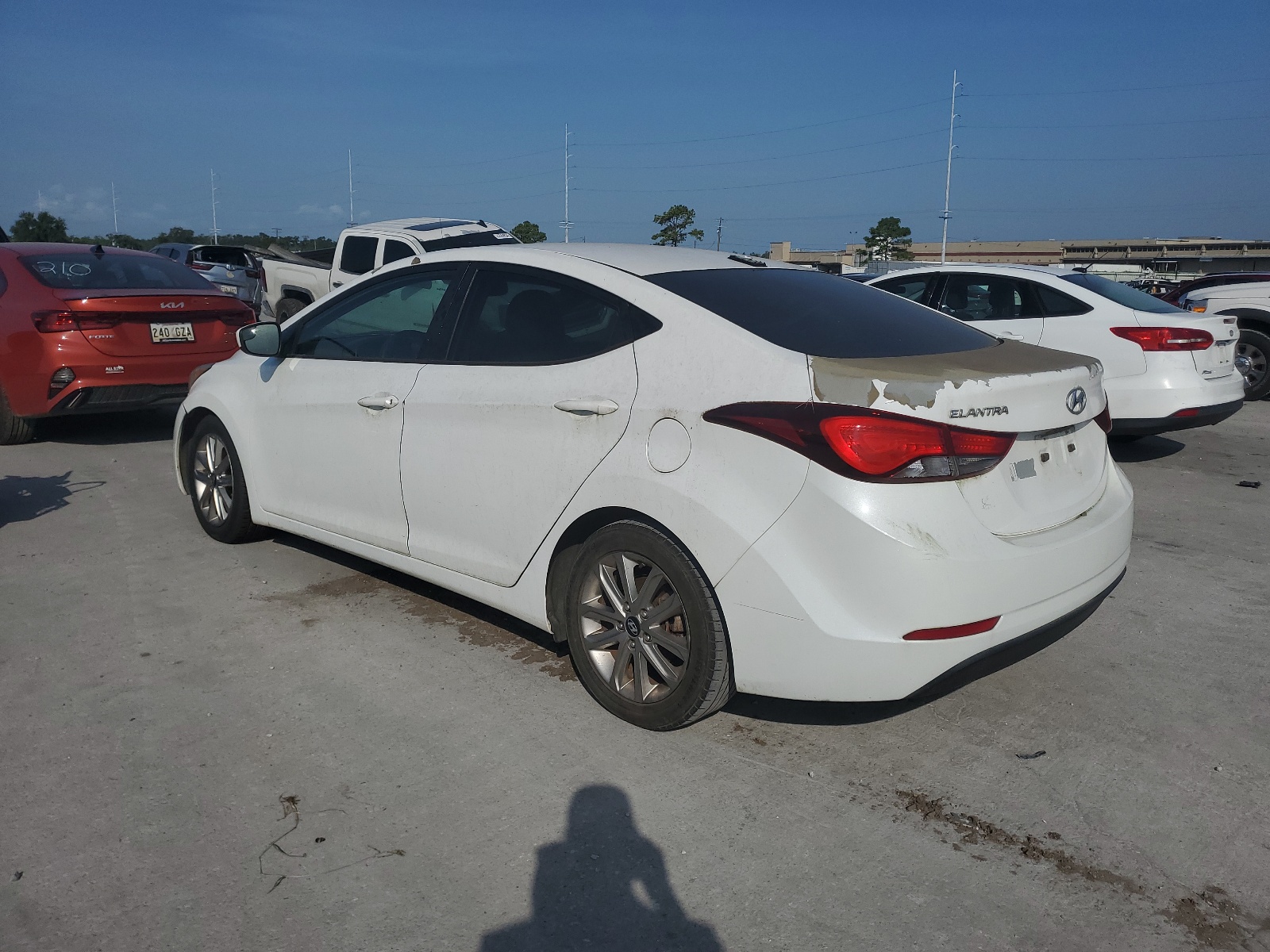 2016 Hyundai Elantra Se vin: 5NPDH4AE3GH713130