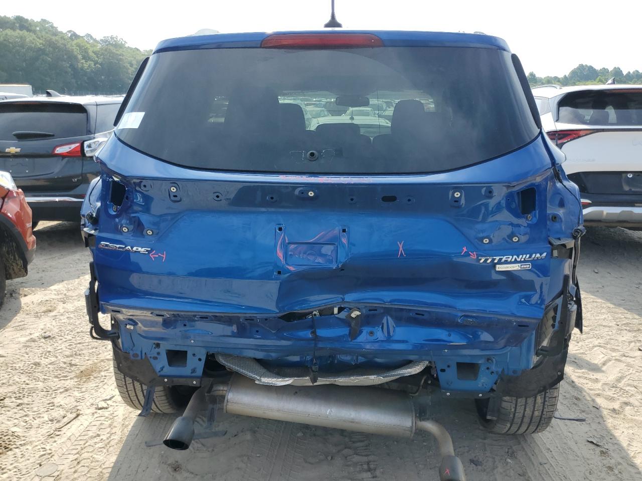 2019 Ford Escape Titanium VIN: 1FMCU9J9XKUC37184 Lot: 65606904