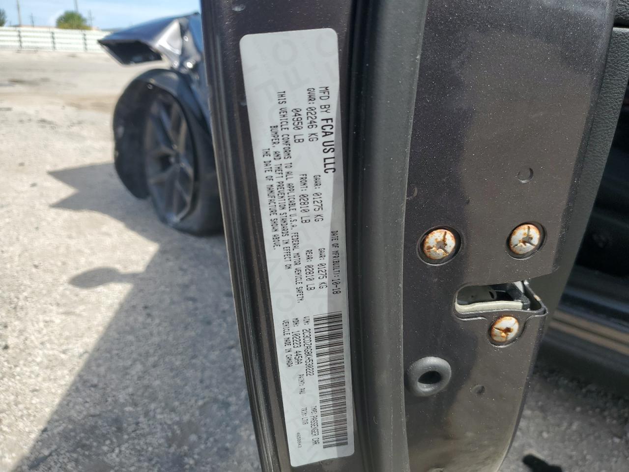 2019 Dodge Challenger Sxt VIN: 2C3CDZAG8KH530222 Lot: 68830194