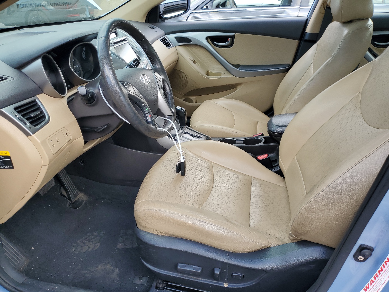 KMHDH4AE4DU695346 2013 Hyundai Elantra Gls