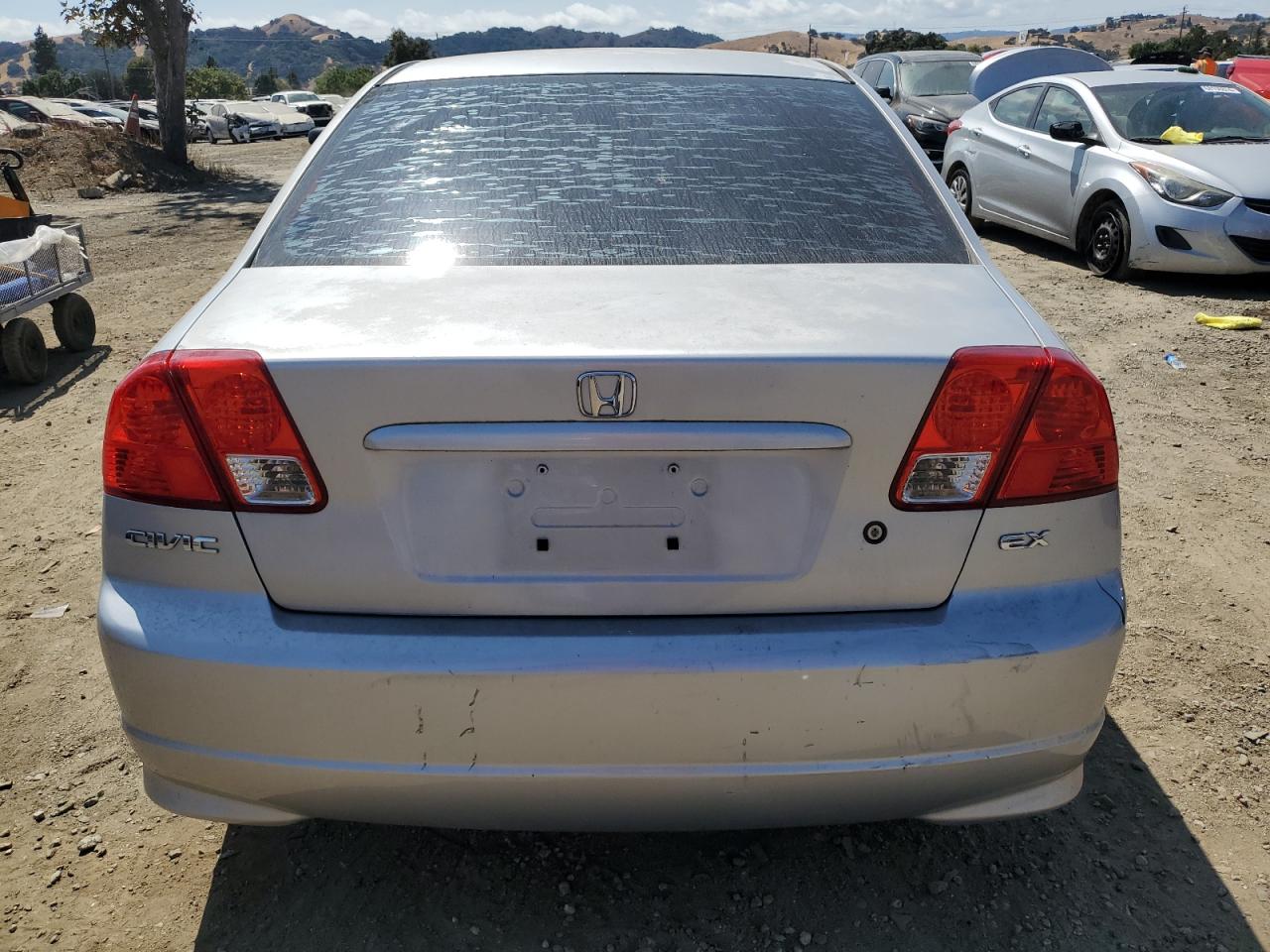 2004 Honda Civic Ex VIN: JHMES26714S001621 Lot: 67745874
