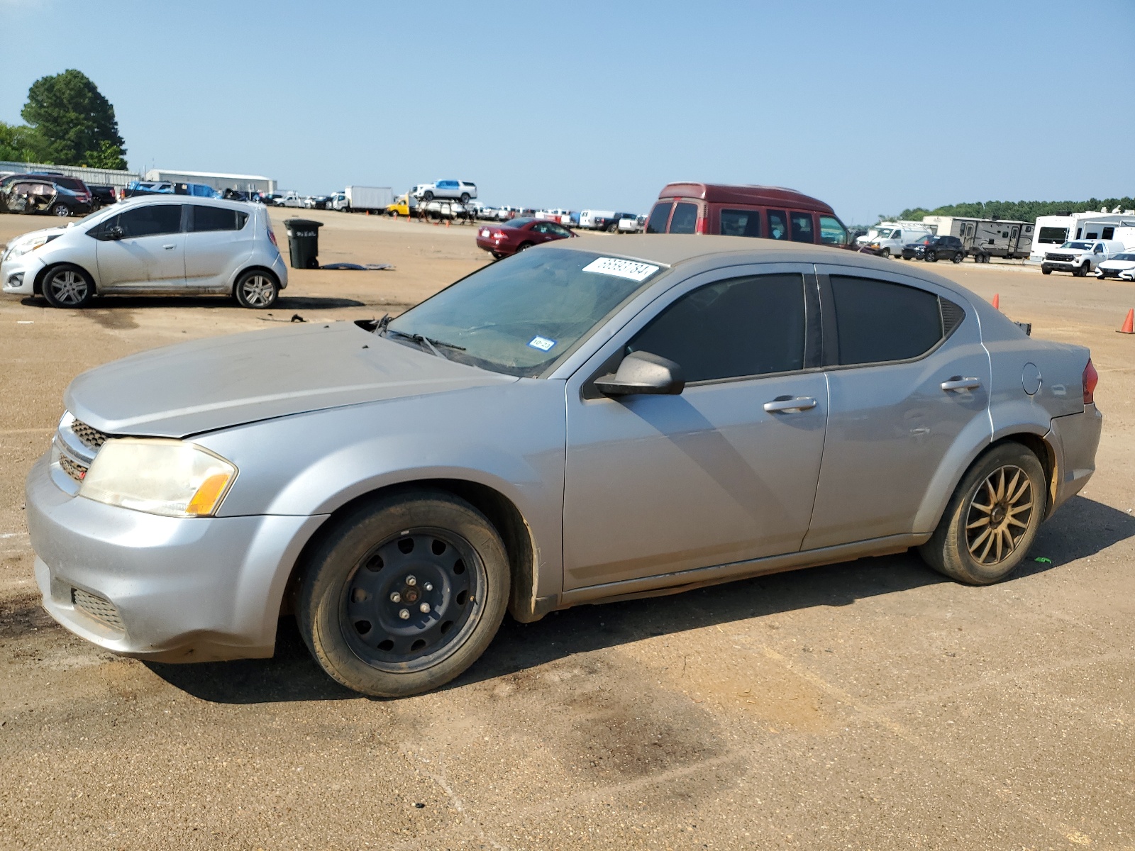 2014 Dodge Avenger Se vin: 1C3CDZABXEN140593