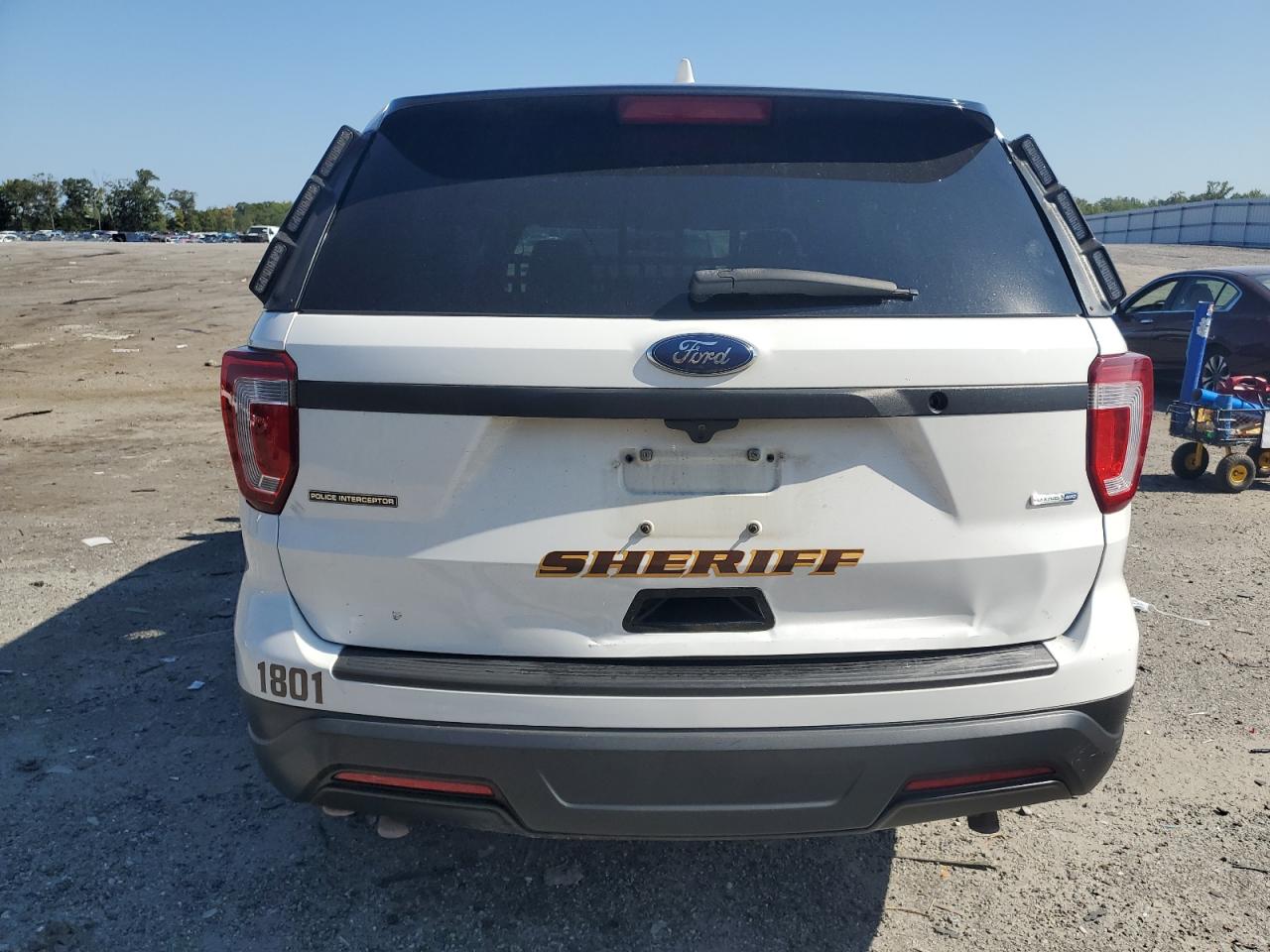 2018 Ford Explorer Police Interceptor VIN: 1FM5K8AR6JGA90285 Lot: 68797764