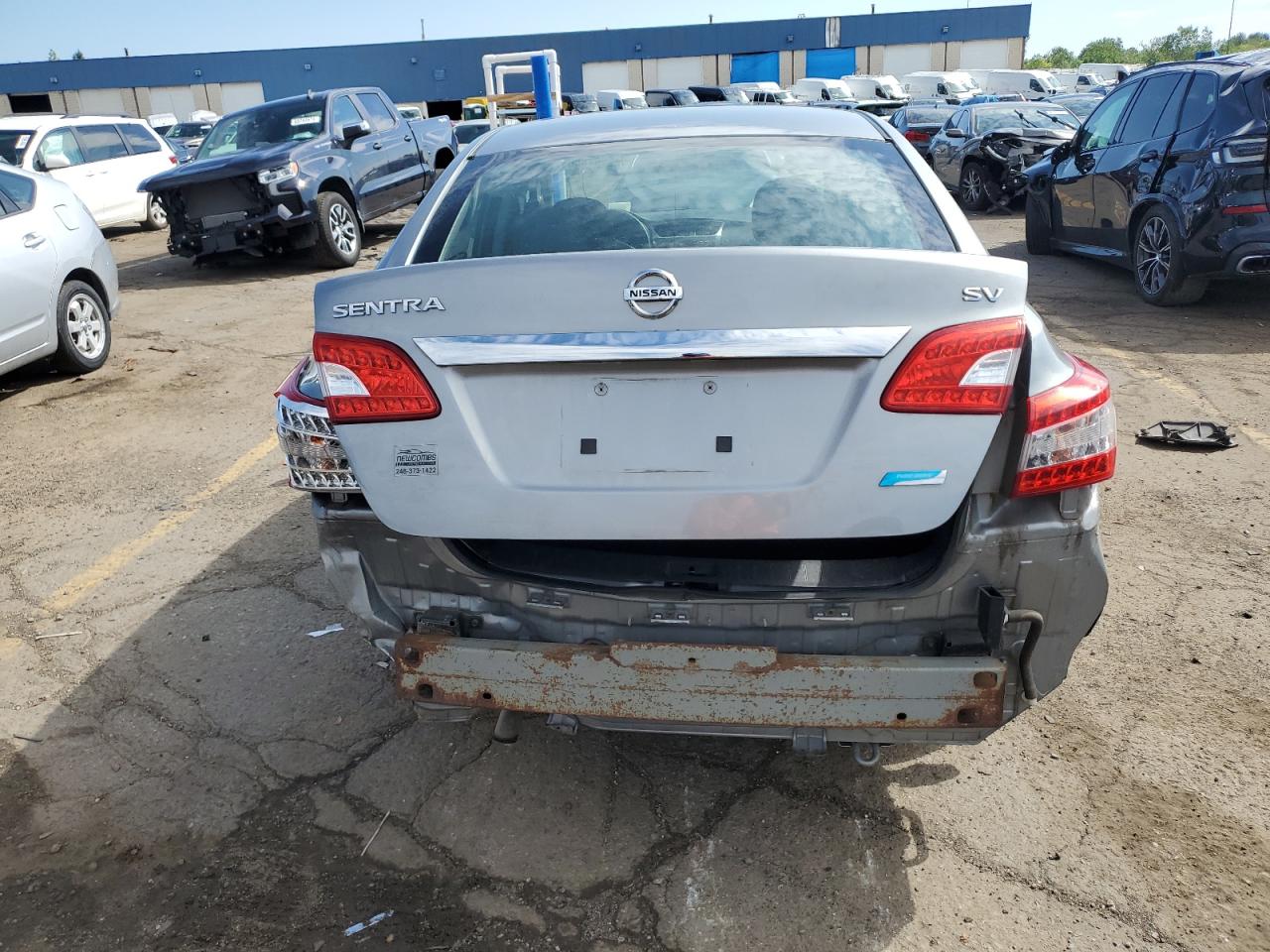 2014 Nissan Sentra S VIN: 3N1AB7APXEY228686 Lot: 66076564