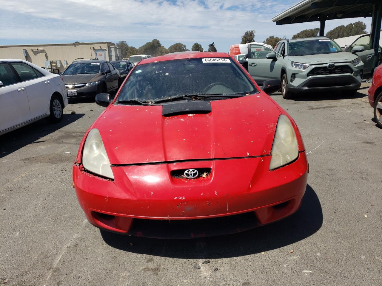2002 Toyota Celica Gt VIN: JTDDR32T720134863 Lot: 66046214