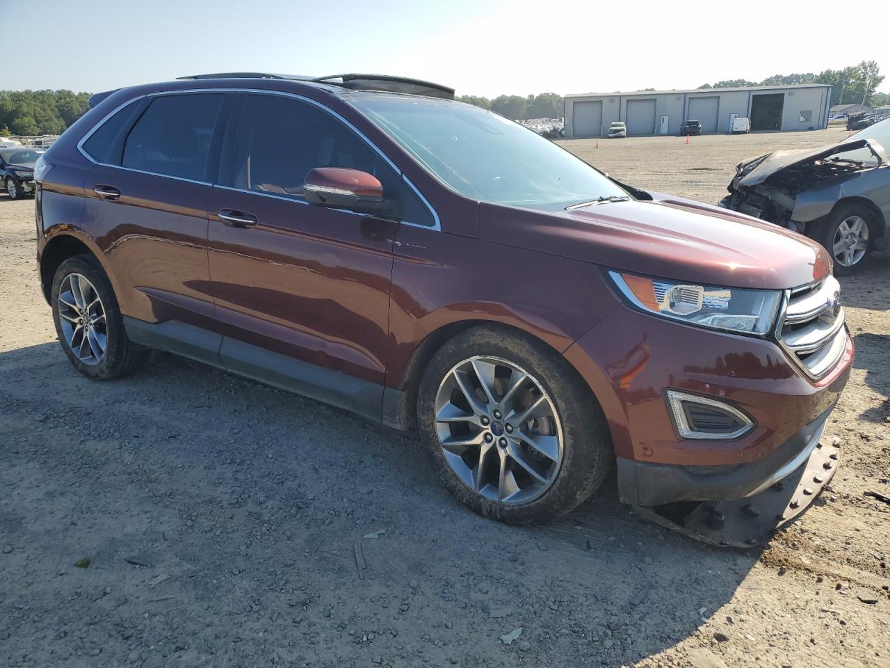 2015 Ford Edge Titanium VIN: 2FMPK3K81FBB37366 Lot: 68380024