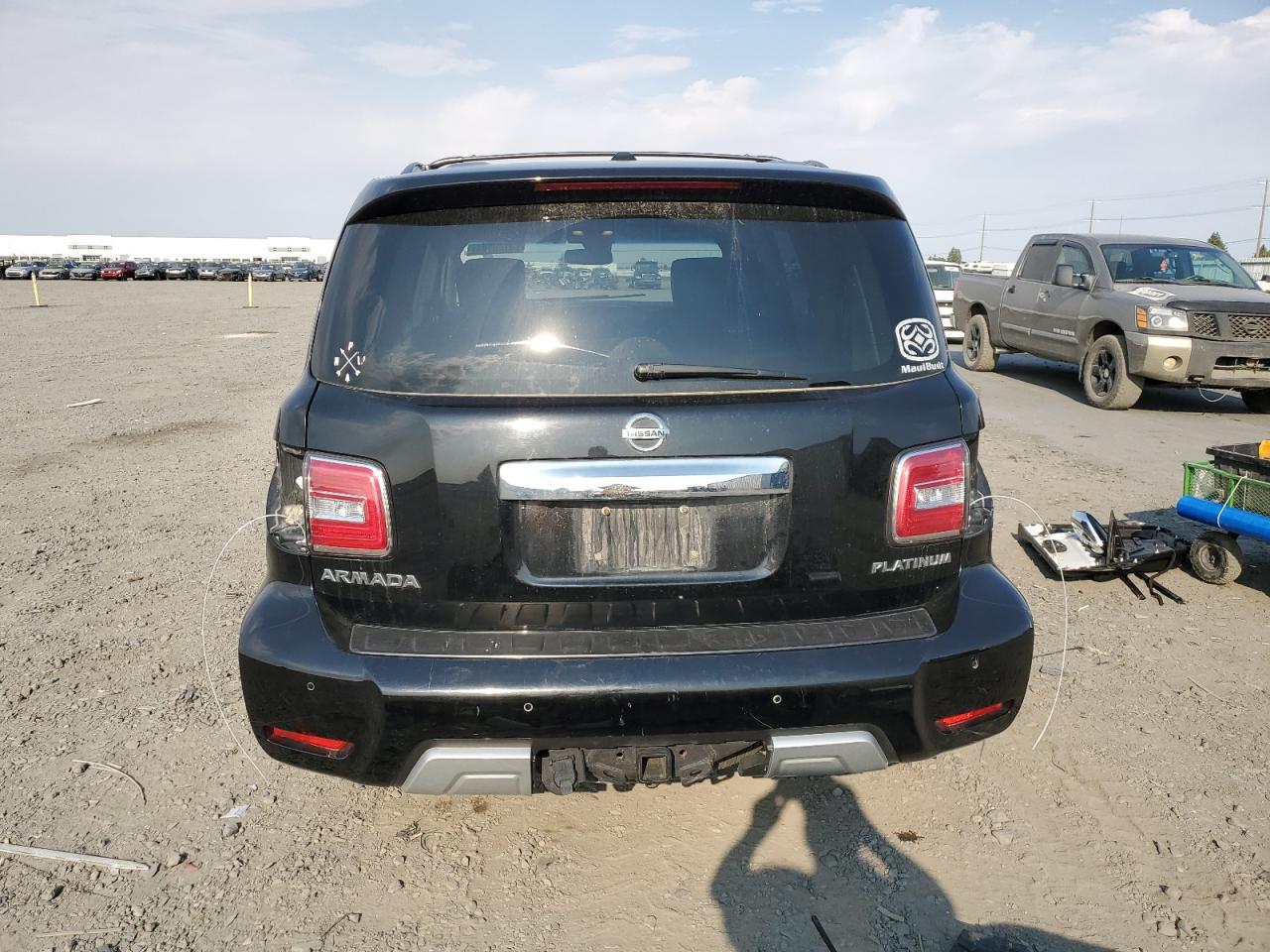 2017 Nissan Armada Platinum VIN: JN8AY2NEXH9704215 Lot: 68700184