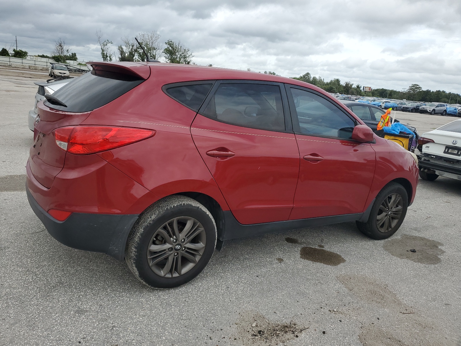 2014 Hyundai Tucson Gls vin: KM8JT3AF2EU840616