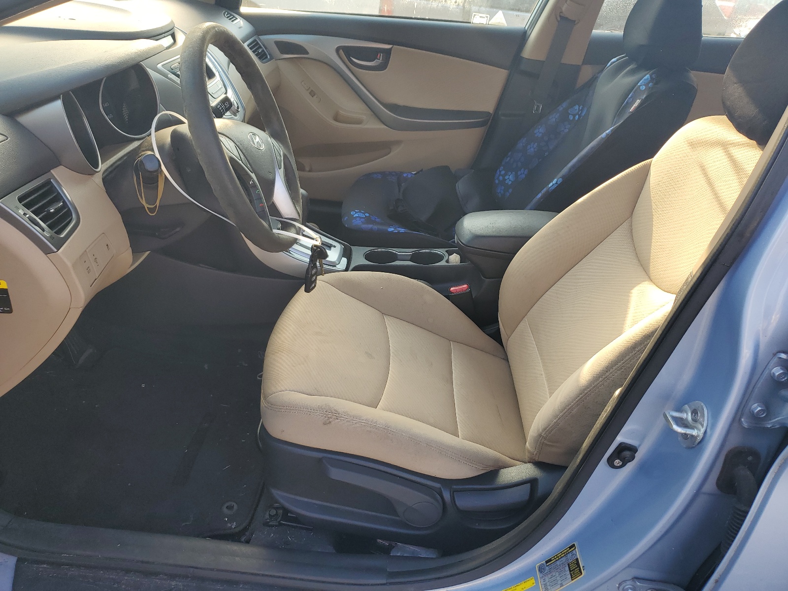 KMHDH4AE0CU261472 2012 Hyundai Elantra Gls