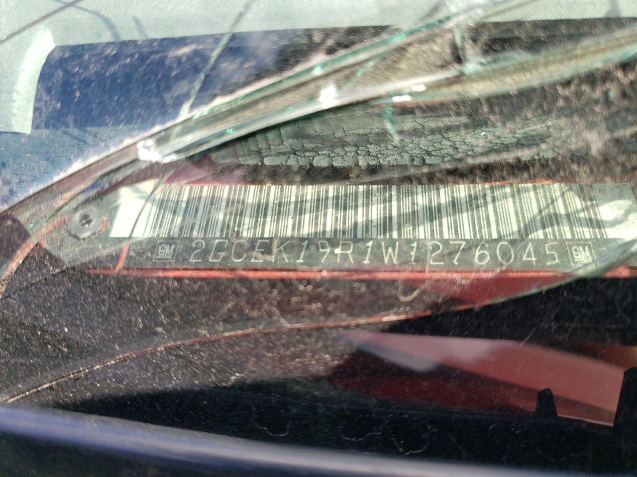 1998 Chevrolet Gmt-400 K1500 VIN: 2GCEK19R1W1276045 Lot: 68000314