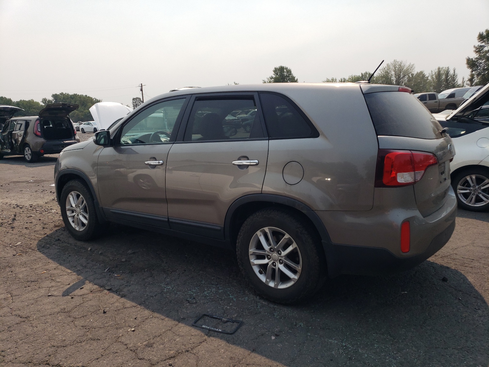 2014 Kia Sorento Lx vin: 5XYKTCA62EG487224