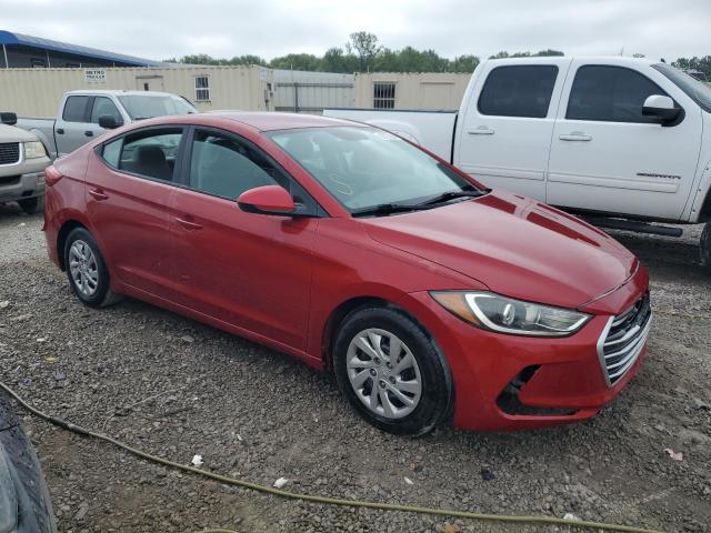  HYUNDAI ELANTRA 2017 Czerwony