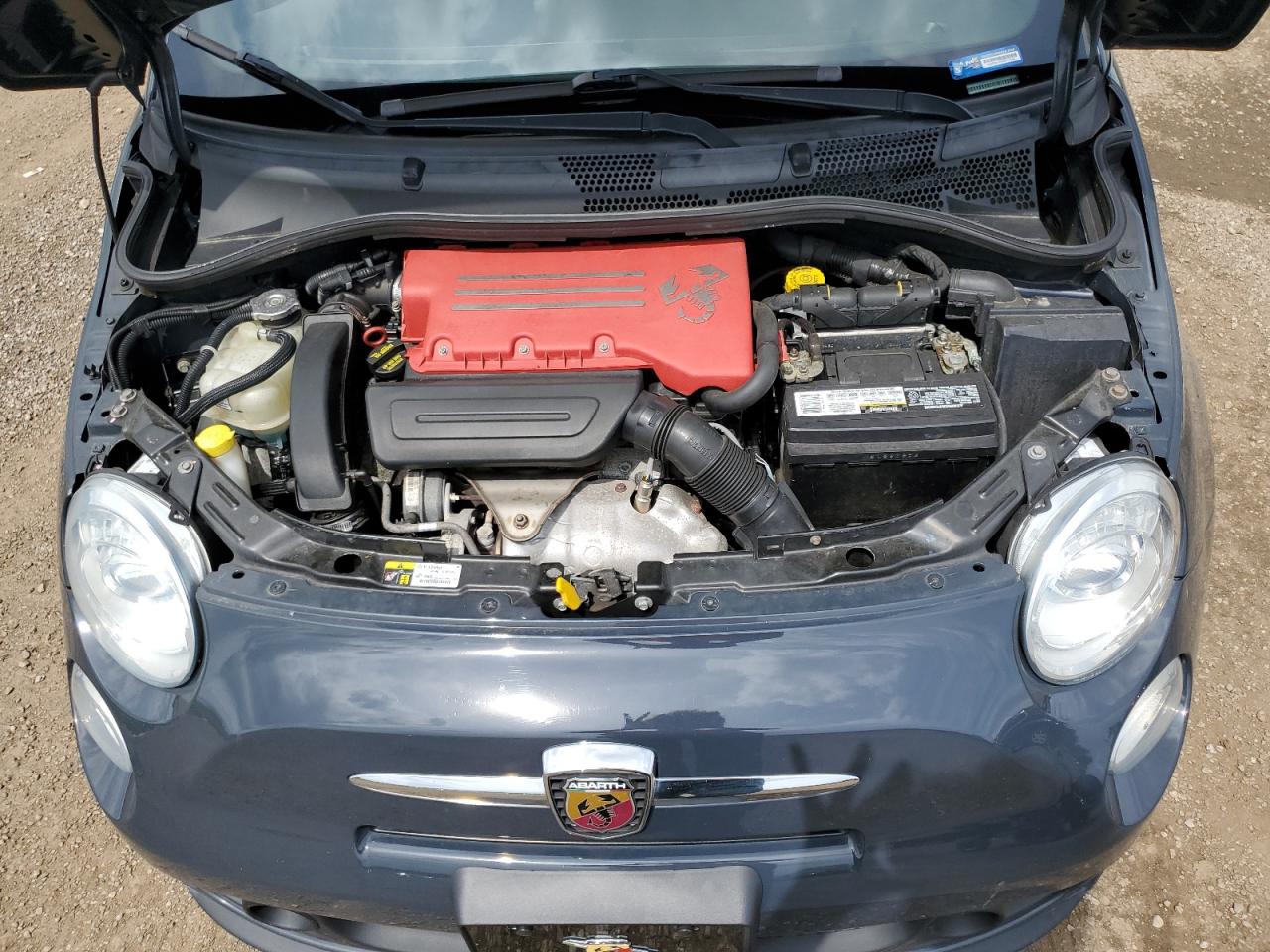 2016 Fiat 500 Abarth VIN: 3C3CFFFH6GT170487 Lot: 65955574