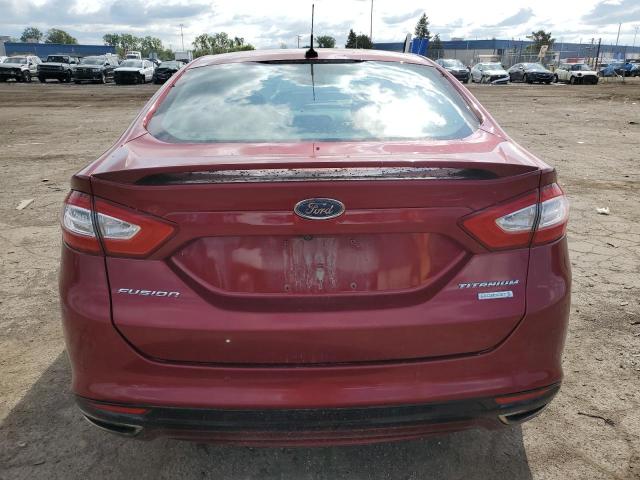  FORD FUSION 2015 Czerwony