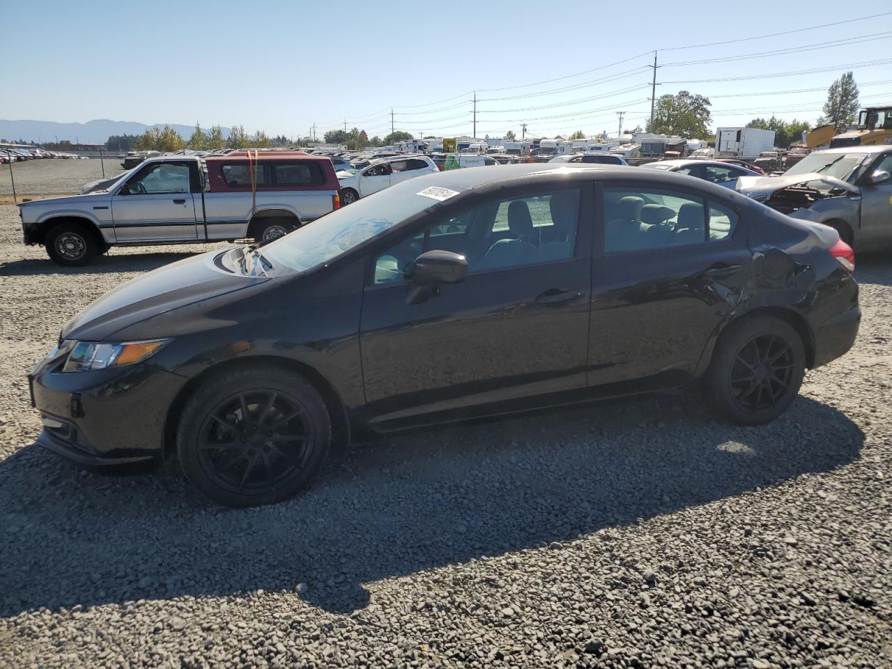 2014 Honda Civic Lx VIN: 19XFB2F55EE247290 Lot: 69020514