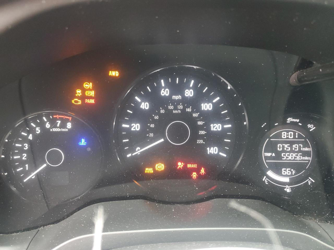 3CZRU6H72HM724534 2017 Honda Hr-V Exl