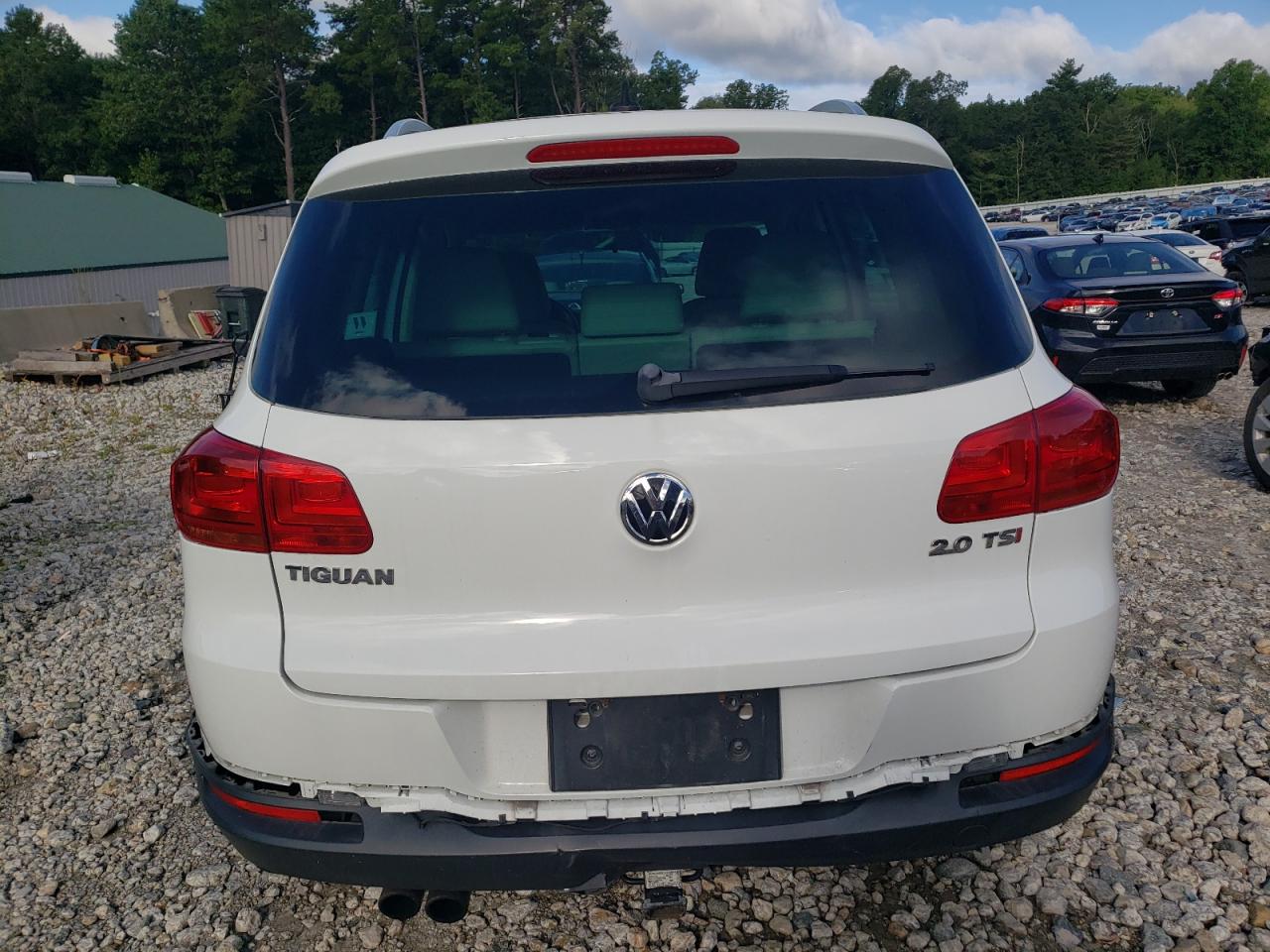 2014 Volkswagen Tiguan S VIN: WVGAV3AX5EW626047 Lot: 67771504