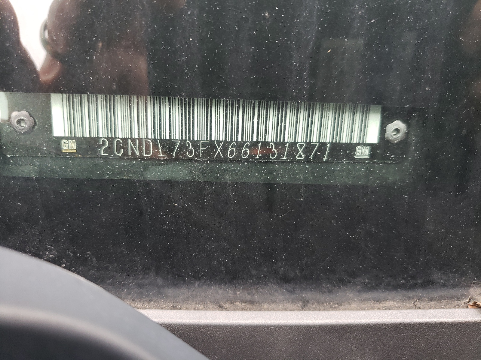 2CNDL73FX66131871 2006 Chevrolet Equinox Lt