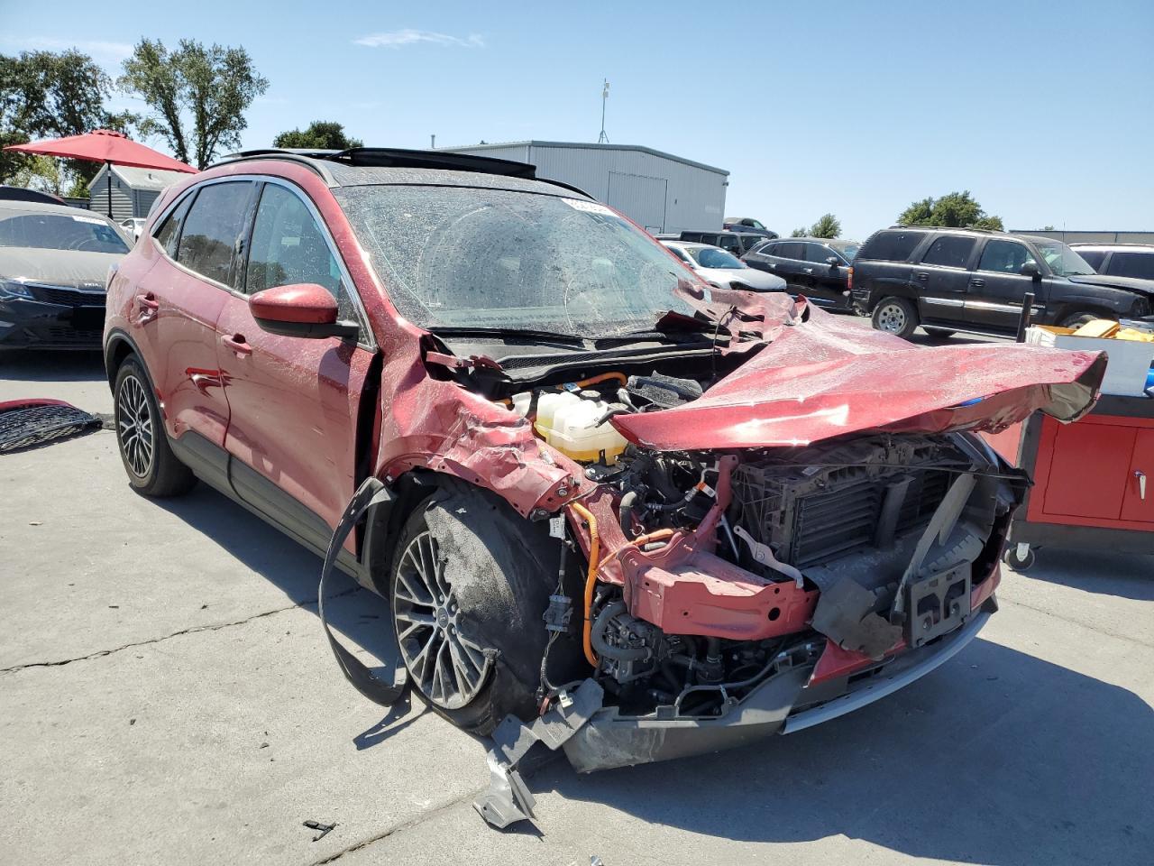 2022 Ford Escape Sel VIN: 1FMCU0KZ3NUA24463 Lot: 65272844