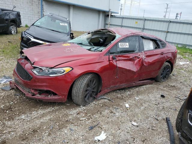  FORD FUSION 2017 Red