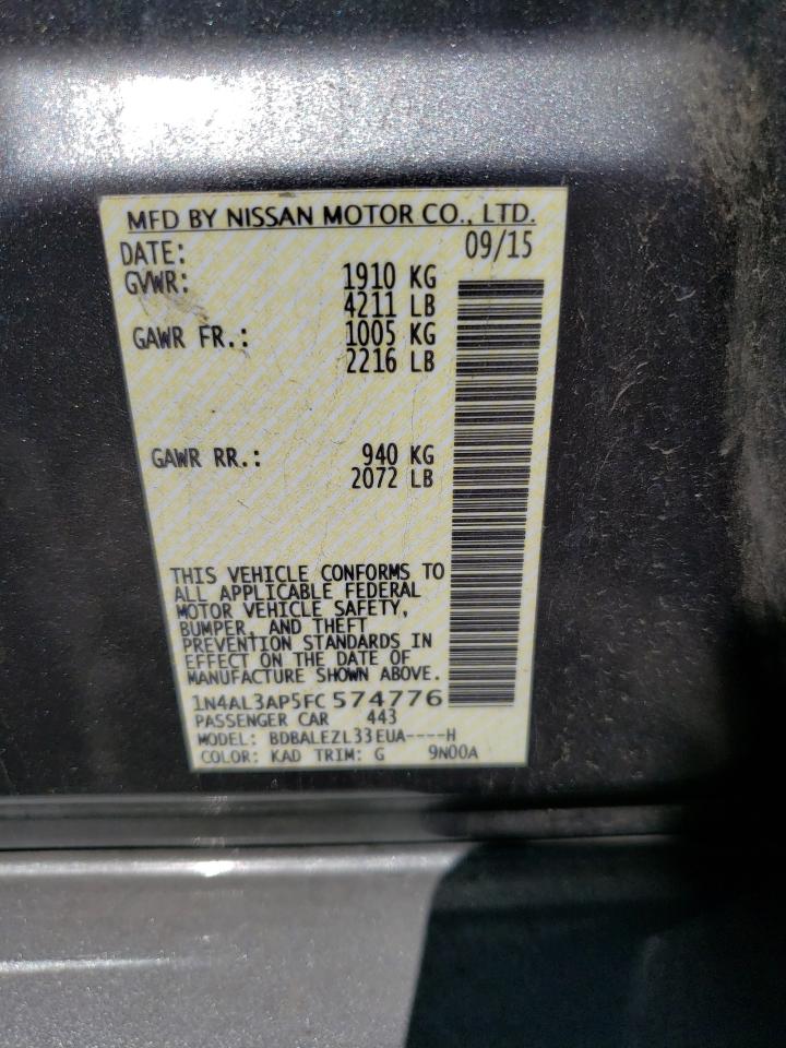 1N4AL3AP5FC574776 2015 NISSAN ALTIMA - Image 13