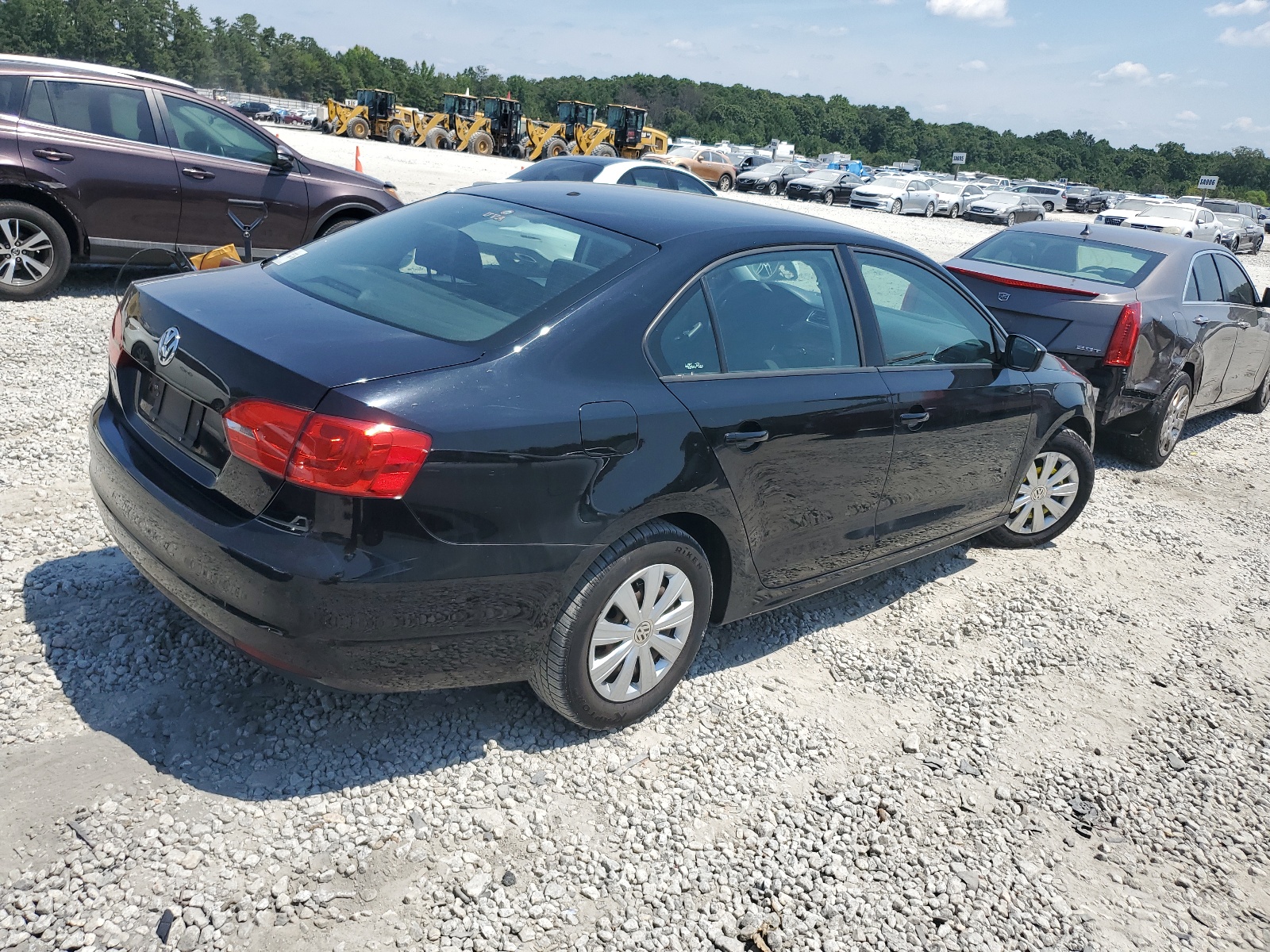 2013 Volkswagen Jetta Base vin: 3VW2K7AJ7DM267266