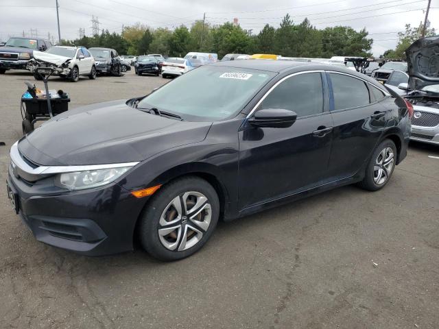 Sedans HONDA CIVIC 2016 Black