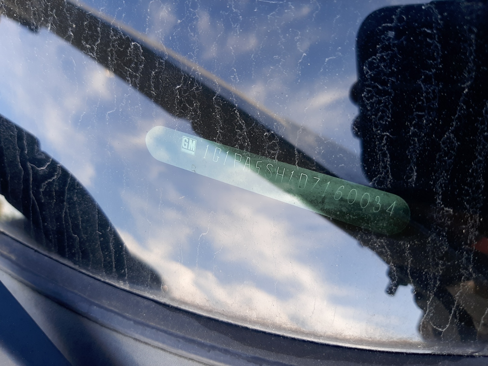 1G1PA5SH1D7160034 2013 Chevrolet Cruze Ls