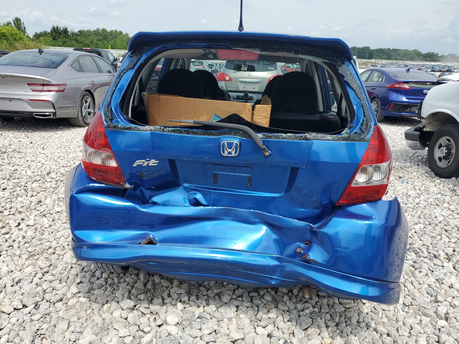 JHMGD38607S009498 2007 Honda Fit S