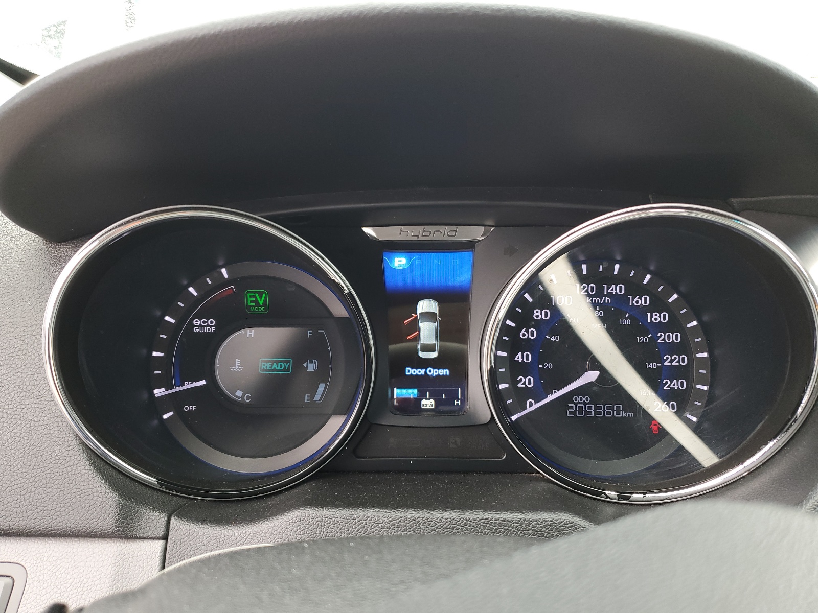 KMHEC4A4XDA097130 2013 Hyundai Sonata Hybrid