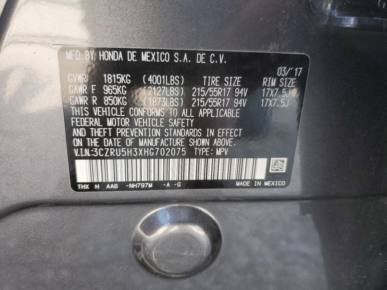 2017 Honda HR-V - Image 15