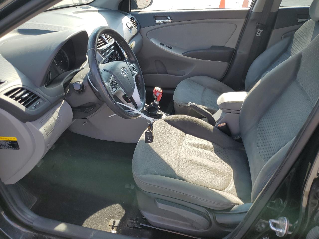 KMHCU5AE0EU158164 2014 Hyundai Accent Gls